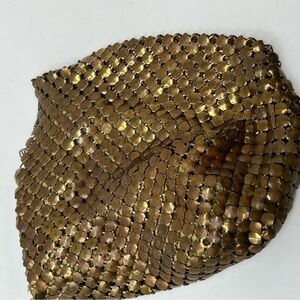 Antique Metal Mesh Coin Purse - DAMAGED AS IS